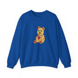 Peri Bear Unisex Heavy Blend™ Crewneck Sweatshirt