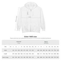 Classic Blue Unisex Heavy Blend™ Full Zip Hooded Sweatshirt