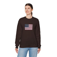 American Flag Unisex Heavy Blend™ Crewneck Sweatshirt