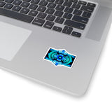 Classic Blue Kiss-Cut Stickers