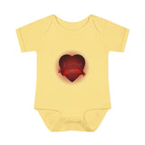Heartmail Infant Baby Rib Bodysuit