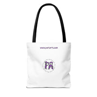 Purple Sun Tote Bag