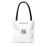 Purple Sun Tote Bag