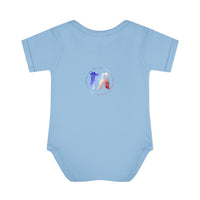 4th of July Lucy Infant Baby Rib Bodysuit