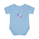 4th of July Lucy Infant Baby Rib Bodysuit