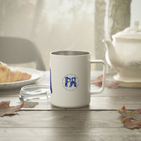 Blue Lucy Insulated Coffee Mug, 10oz