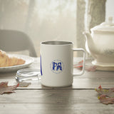 Blue Lucy Insulated Coffee Mug, 10oz