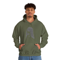 Graphite Lucy Unisex Heavy Blend™ Hooded Sweatshirt