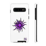 The Creative Art Series: Purple Sun Tough Cases