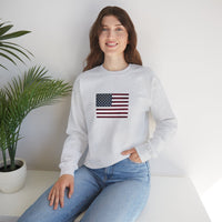 American Flag Unisex Heavy Blend™ Crewneck Sweatshirt