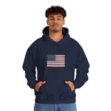 American Flag Unisex Heavy Blend™ Hooded Sweatshirt