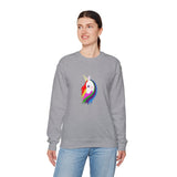 Lily the Unicorn Unisex Heavy Blend™ Crewneck Sweatshirt
