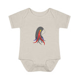 4th of July Lucy Infant Baby Rib Bodysuit