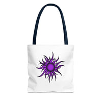 Purple Sun Tote Bag