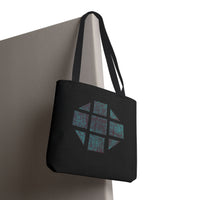 Teal Hex Tote Bag