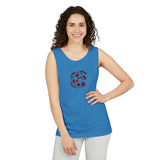 Spiral Red Unisex Garment-Dyed Tank Top