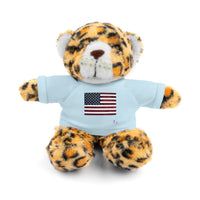 American Flag Stuffed Animals with Tee