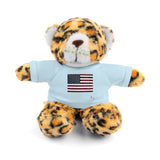 American Flag Stuffed Animals with Tee