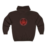 Heartmail Unisex Heavy Blend™ Full Zip Hooded Sweatshirt