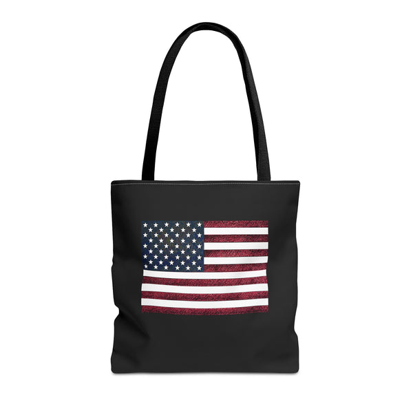 American Flag Tote Bag