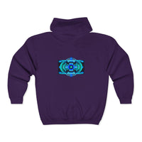 Classic Blue Unisex Heavy Blend™ Full Zip Hooded Sweatshirt