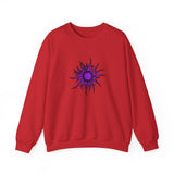 Purple Sun Unisex Heavy Blend™ Crewneck Sweatshirt