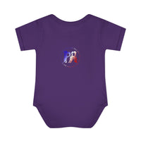 AMerican Flag Infant Baby Rib Bodysuit