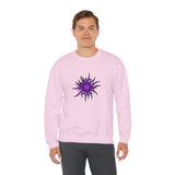 Purple Sun Unisex Heavy Blend™ Crewneck Sweatshirt