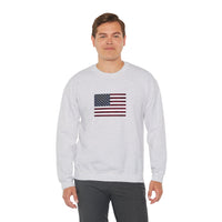 American Flag Unisex Heavy Blend™ Crewneck Sweatshirt