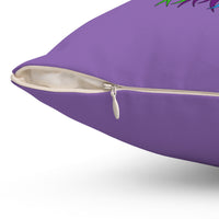 Lily the Unicorn Spun Polyester Square Pillow