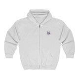 Purple Sun Unisex Heavy Blend™ Full Zip Hooded Sweatshirt