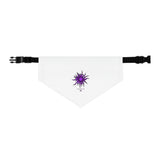 The Creative Art Series: Purple Sun Pet Bandana Collar