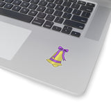 Shell Bell Kiss-Cut Stickers