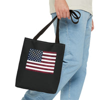 American Flag Tote Bag