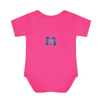 Classic Blue Infant Baby Rib Bodysuit