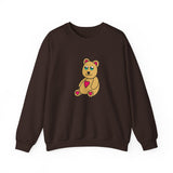 Peri Bear Unisex Heavy Blend™ Crewneck Sweatshirt