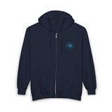 Classic Blue Unisex Heavy Blend™ Full Zip Hooded Sweatshirt
