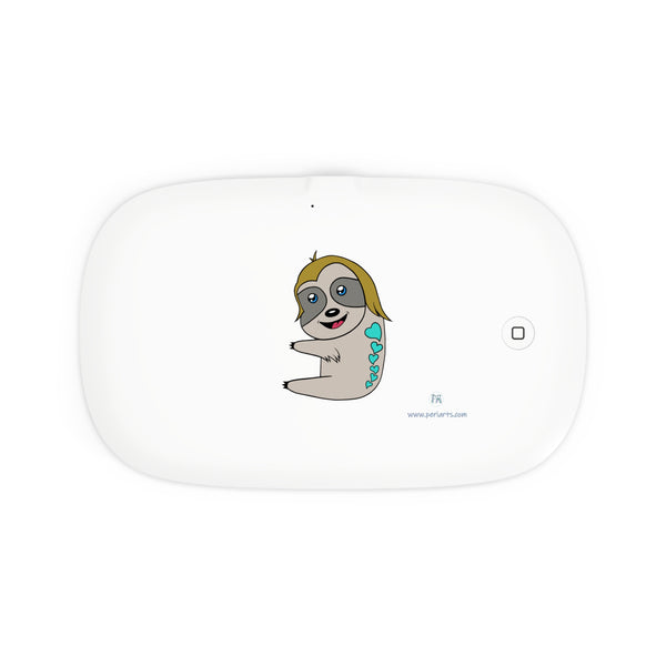 Sandy the Sloth UV Phone Sanitizer and Wireless Charging Pad