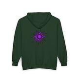 Purple Sun Unisex Heavy Blend™ Full Zip Hooded Sweatshirt