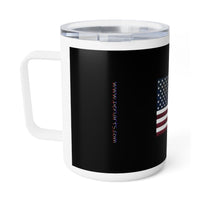 American Flag Insulated Coffee Mug, 10oz