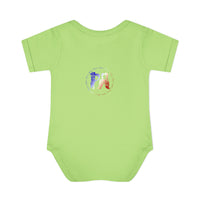 4th of July Lucy Infant Baby Rib Bodysuit