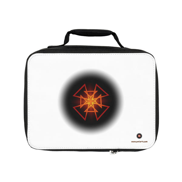 Orange Star  Lunch Bag