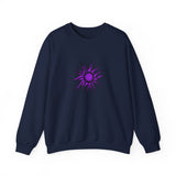 Purple Sun Unisex Heavy Blend™ Crewneck Sweatshirt