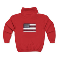 American Flag Unisex Heavy Blend™ Full Zip Hooded Sweatshirt