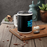 Classic Blue Insulated Coffee Mug, 10oz