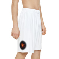 The Creative Art Series: Orange Star   Men’s Sports Shorts (AOP)