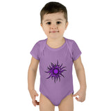 Purple Sun Infant Baby Rib Bodysuit