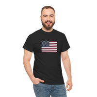 American Flag Unisex Heavy Cotton Tee