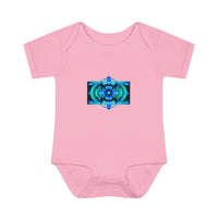 Classic Blue Infant Baby Rib Bodysuit