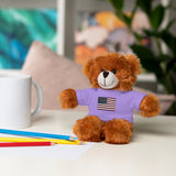 American Flag Stuffed Animals with Tee